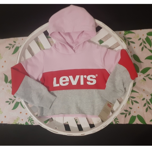 🌺SOLD🌺💞Levi's girls sweatshirt 💞 - Picture 3 of 5